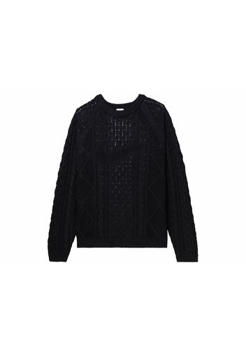 Nike Cable Knit L/S Sweater (Asia Sizing) Black