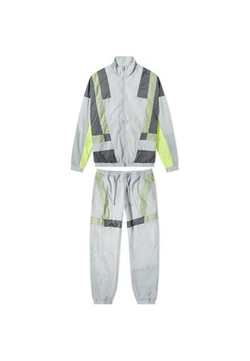 Nike CLOT Woven Track Suit Wolf Grey/Dark Grey/Volt