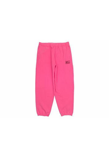 Nike x Stussy Washed Sweatpants Pink