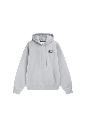 Nike x Stussy U NRG RA PO Hoodie Dark Heather Grey/White