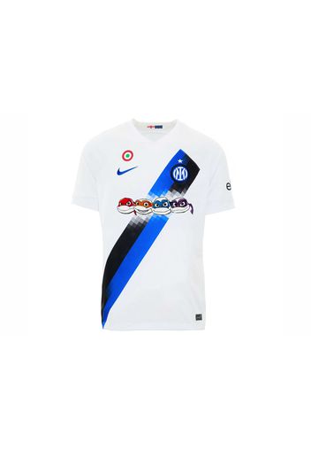 Nike Inter FC Away Stadium Jersey 2023/24 Ninja Turtles Special Edition Jersey White