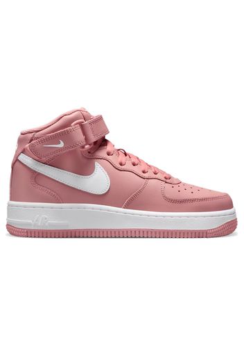 Nike Air Force 1 Mid LE Red Stardust White (GS)