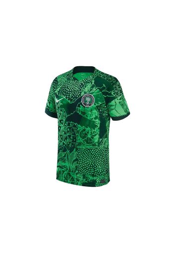 Nike Nigeria 2022/23 Stadium Home Jersey Green Spark/Pine Green/Black/White