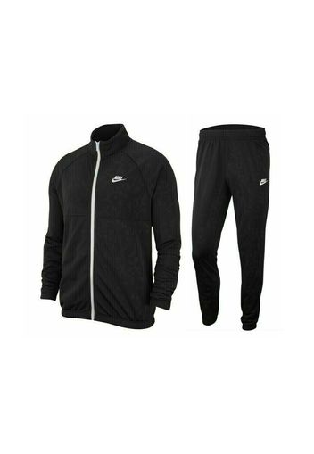 Nike Club Tribute Tracksuit Black