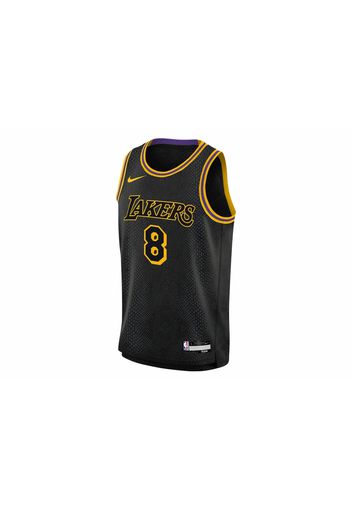 Nike Kobe Mamba Mentality Big Kids Los Angeles Lakers City Edition Swingman Jersey (Asia Sizing) Black