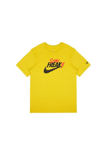 Nike Giannis Stay Freaky Basketball Dri-Fit T-shirt Yellow