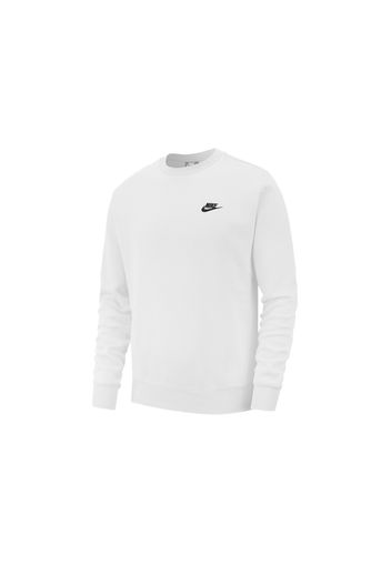 Nike Sportswear Club Fleece Crewneck White/Black