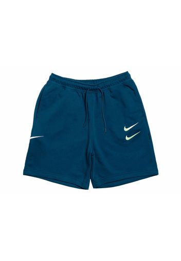 Nike Sportswear Swoosh Logo Shorts Blue Force/Barely Volt