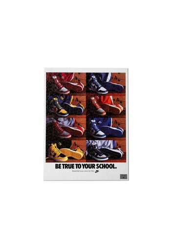 Nike Vintage Ad 1986 Be True To Your School Puzzle