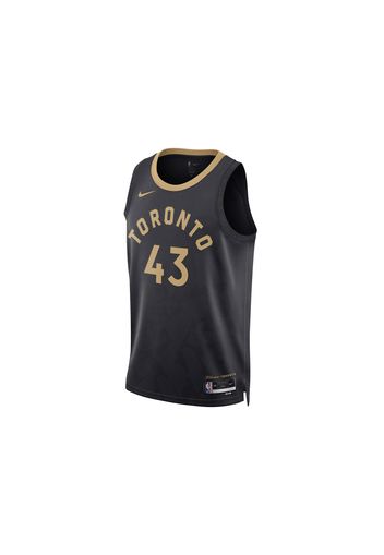 Nike NBA Toronto Raptors Pascal Siakam City Edition Jersey Black/Golden