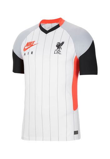 Nike Liverpool F.C. Stadium Air Max Men's Football Shirt White/Laser Crimson/Wolf Grey/Black