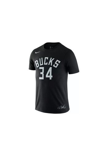 Nike NBA Milwaukee Bucks Giannis Antetokounpo T-shirt Black/White/Green