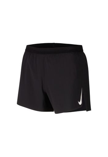 Nike Dri-FIT ADV AeroSwift 4" Brief-Lined Racing Shorts Black/White