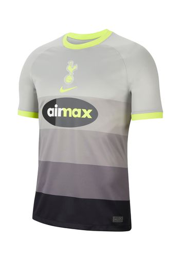 Nike Tottenham Hotspur Stadium Air Max Men's Football Shirt Medium Silver/Lemon Venom