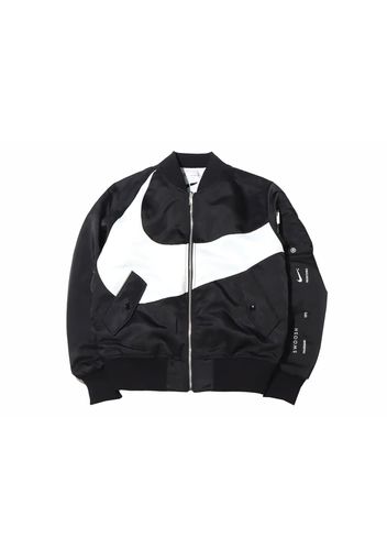 Nike Therma-FIT Synthetic Phil Reversible Bomber Jacket Black