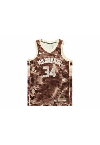 Nike NBA Antetokounmpo Milwaukee Dri-Fit Jersey Flat Opal