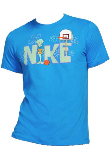 Nike Kyrie x Spongebob Dri-Fit Squidward Tee Light Photo Blue