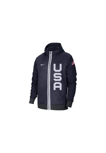 Nike Team USA Therma Flex Tokyo 2020 Showtime Hoodie Obsidian/Black/White