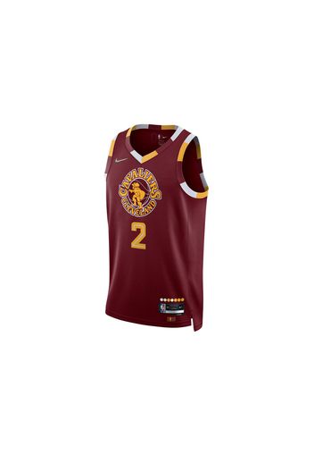 Nike NBA Cleveland Cavaliers Collin Sexton City Edition Jersey Dark Red