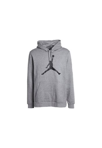 Nike Jordan Air Logo Fleece Hoodie Grey Heather/Black