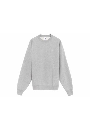 Nike Solo Fleece Crewneck Heather Grey