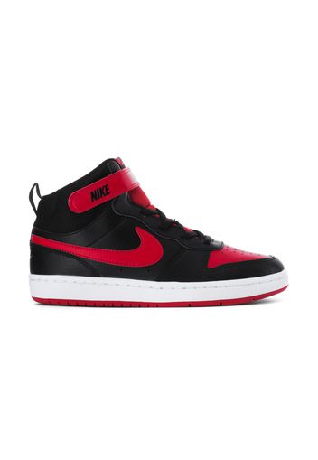 Nike Court Borough Mid 2 Black University Red (GS)