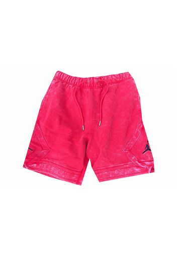 Nike Air Jordan Essentials Diamond Vintage Washed Fleece Shorts Gym Red