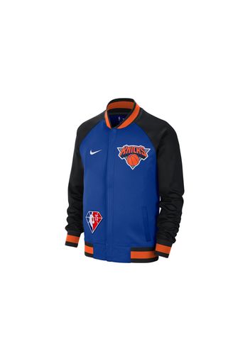 Nike NBA New York Knicks Showtime City Edition Jacket Blue/Black