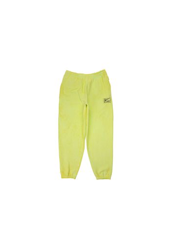 Nike x Stussy Washed Sweatpants Volt