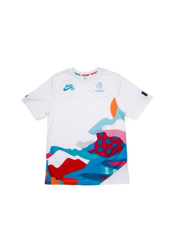 Nike SB x Parra France Federation Kit Crew Jersey White/Neptune Blue