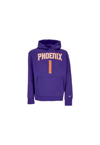 Nike NBA Phoenix Suns Devin Booker Essential Fleece Pullover Loose Fit Hoodie Purple