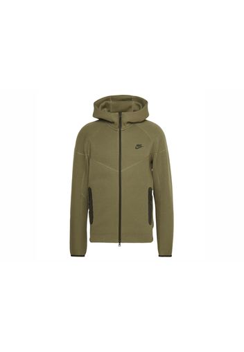 Nike Sportswear Tech Fleece Windrunner Full-Zip Hoodie Medium Olive/Black