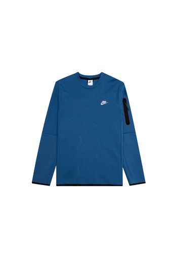 Nike Sportswear Tech Fleece Crew Sweatshirt Dark Marina Blue