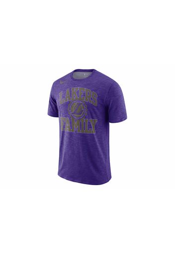 Nike NBA Los Angeles Lakers Mantra Dri-Fit T-shirt Purple