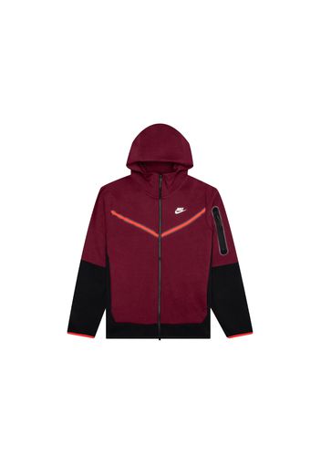 Nike Sportswear Tech Fleece Full-Zip Hoodie Dark Beetroot/Black/Phantom