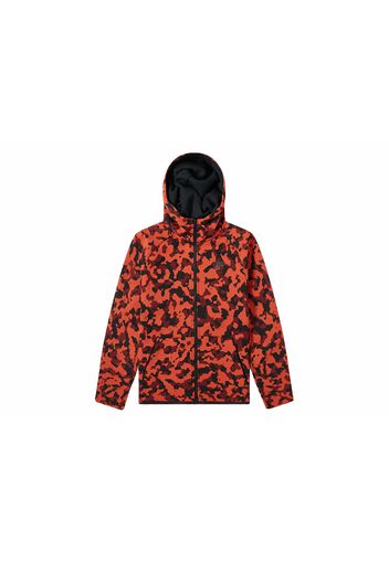 Nike Sportswear Tech Fleece Hooded Hoodie Tangerine Twilight Camo