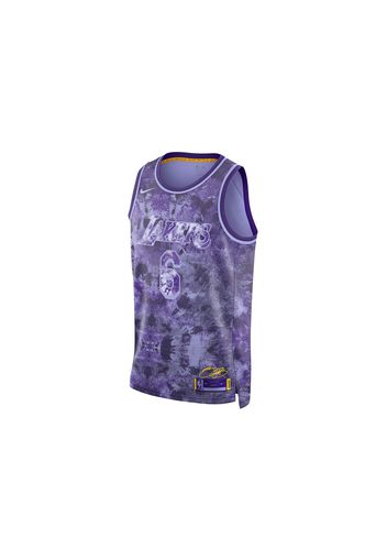 Nike NBA LeBron James Los Angeles Lakers 2022/23 Select Series Jersey Purple Pulse