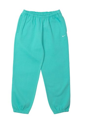 Nike Solo Swoosh Fleece Trousers Washed Teal/White