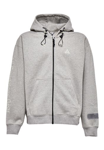 Nike ACG Therma-FIT Airora Full-Zip Fleece Hoodie Grey Heather/Black/Light Smoke Grey