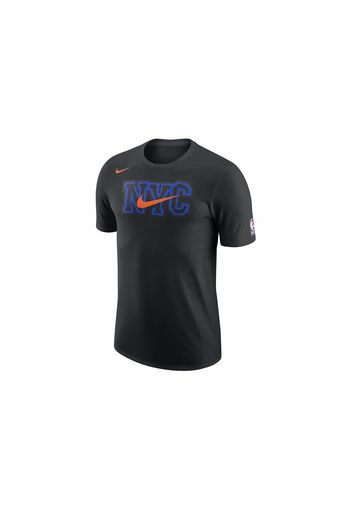 Nike NBA New York Knicks City Edition T-shirt Black