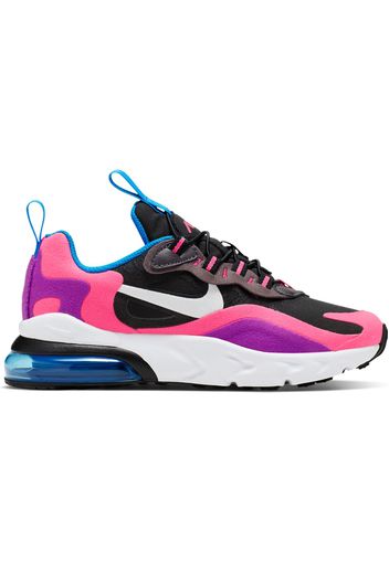 Nike Air Max 270 React Black Hyper Pink Vivid Purple (PS)