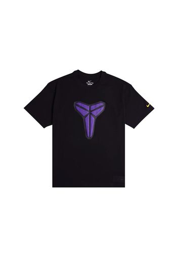 Nike Kobe Max90 Basketball Short Sleeve Loose Fit T-shirt Black/Purple