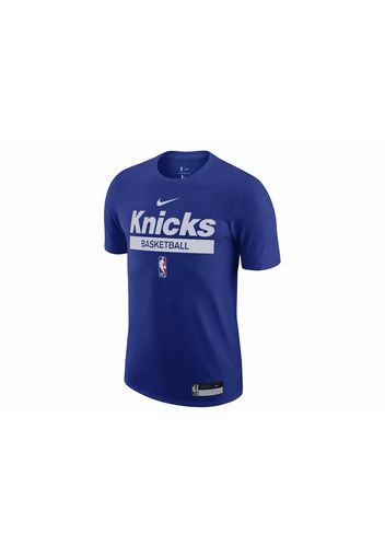 Nike NBA New York Knicks Practice Dri-Fit T-shirt Blue/White