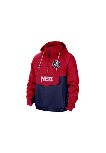 Nike NBA Brooklyn Nets Courtside Premium Jacket Red/Blue/White