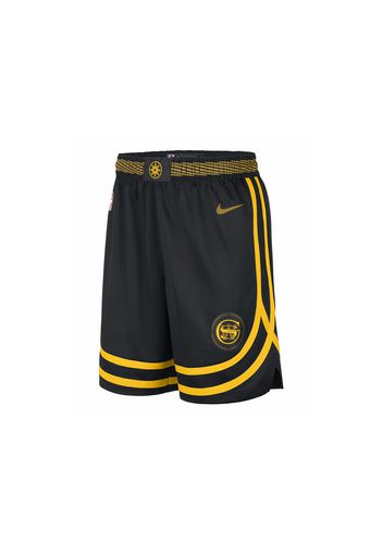 Nike NBA Golden State Warriors Swingman City Edition Dri-Fit Shorts Black/Ochre