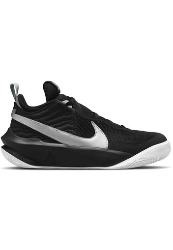 Nike Team Hustle D 10 Black Metallic Silver (GS)