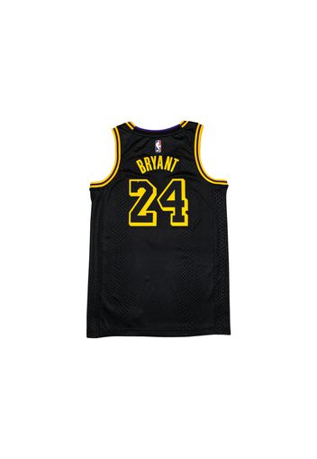 Nike Los Angeles Lakers Kobe Bryant Black Mamba City Edition Swingman Jersey Black/Gold