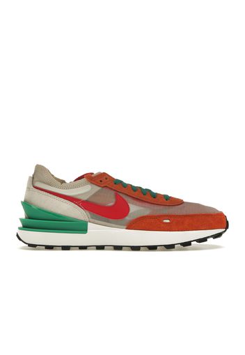 Nike Waffle One Burnt Sunrise Light Orewood Brown Malachite Mystic Hibiscus (Women's)