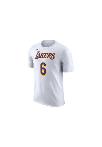 Nike NBA Los Angeles Lakers LeBron James T-shirt White