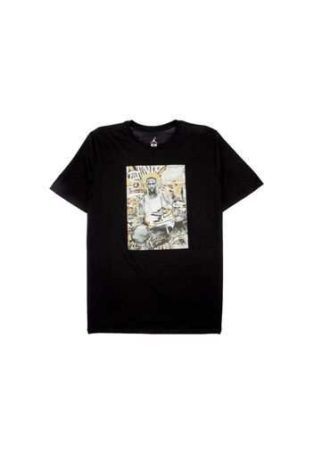 Nike Air Jordan Retro 1 Gold Top 3 Tee Black